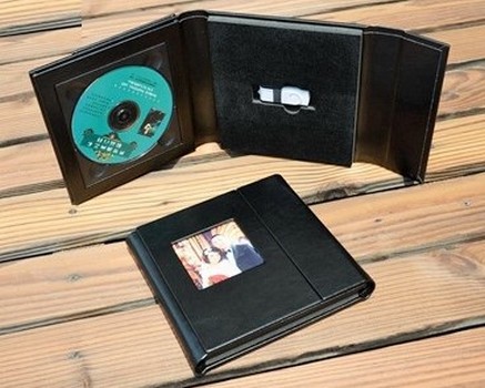 Wedding USB +DVD case (Black)